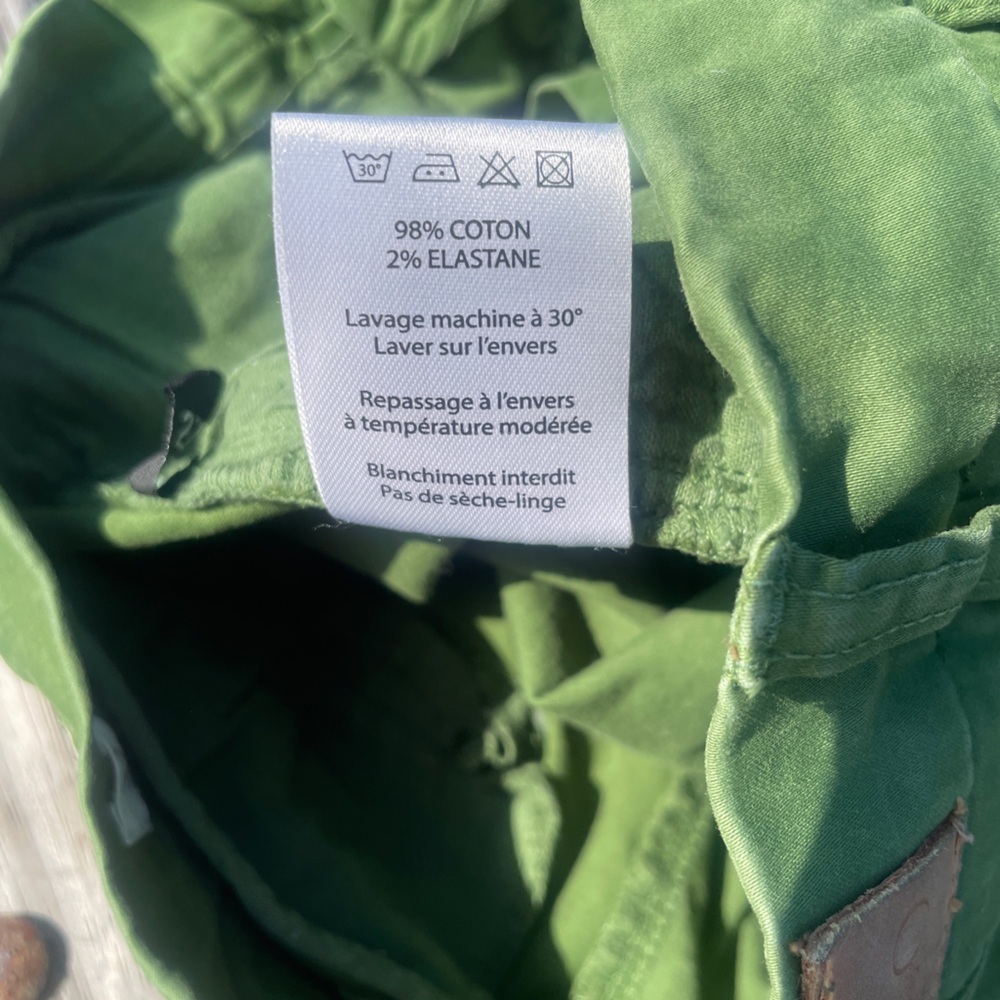 ORFEO Women’s Green Chinos Pants 27 - Picture 7 of 9